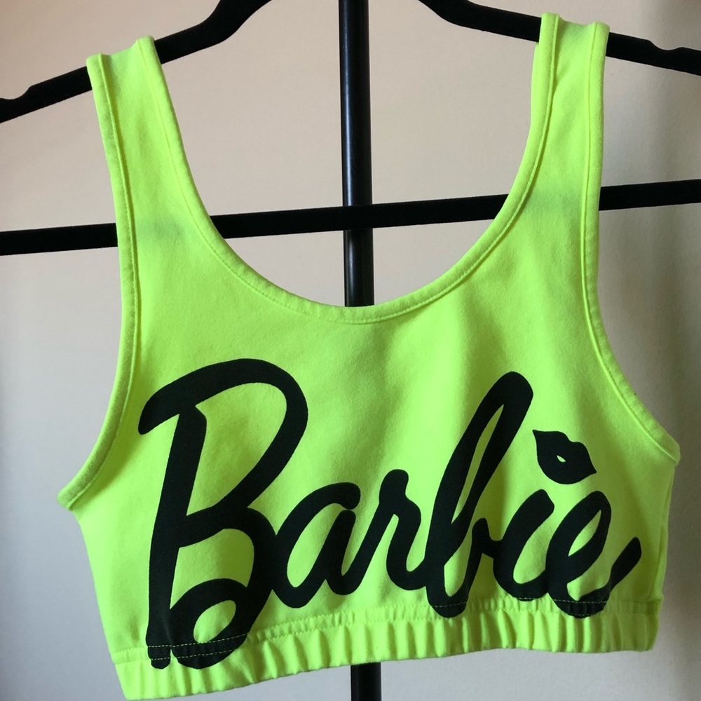 Barbie sports bra/ crop top
